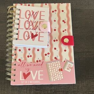 Spiral Notebook Set - All we need is love